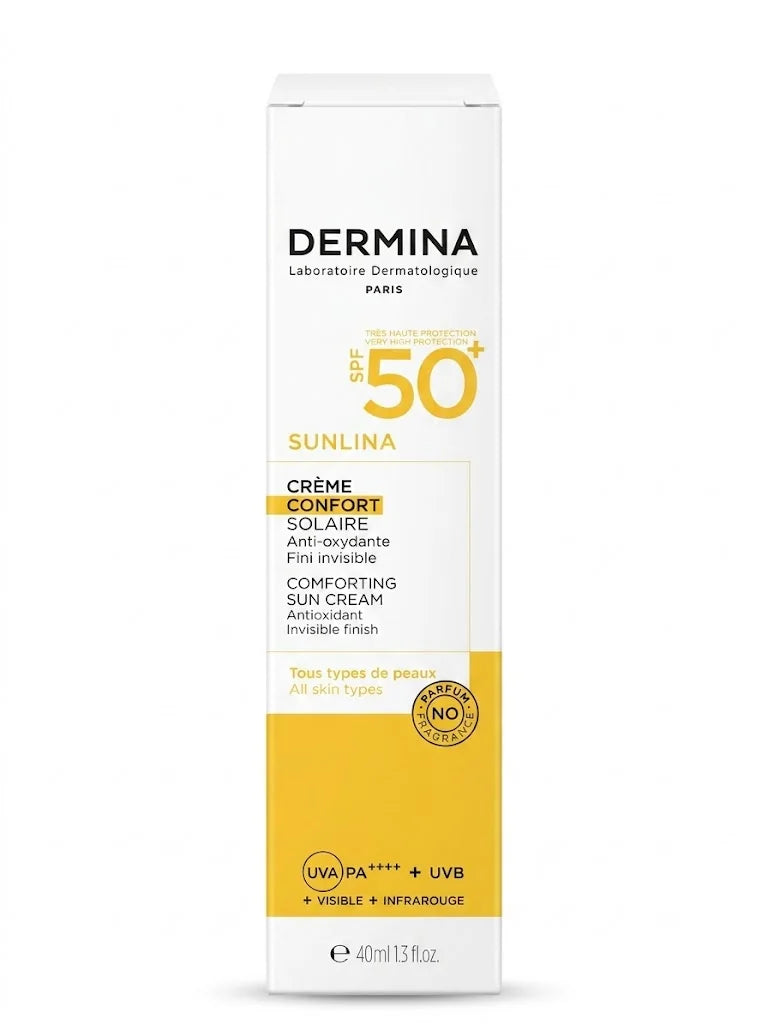 Dermina Sunlina Comforting Sun Cream SPF50+ 40ml