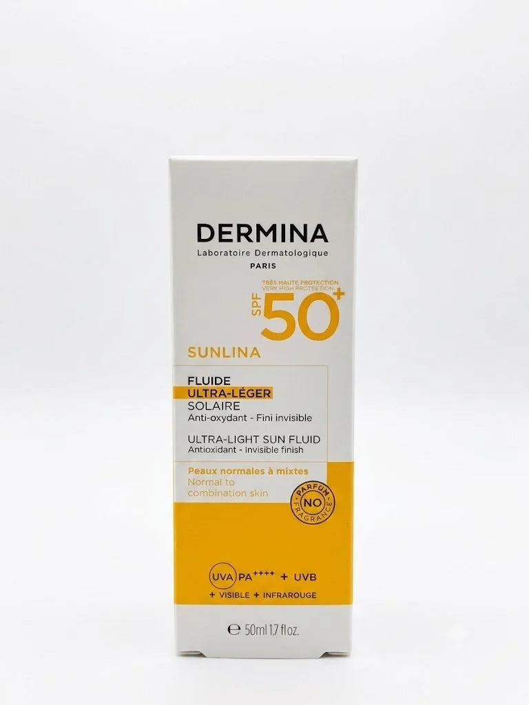 Dermina Sunlina Ultra-Light Sun Fluid SPF50+ 50ml