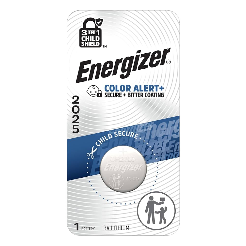 Energizer Lithium Coin 2025 1 Battery