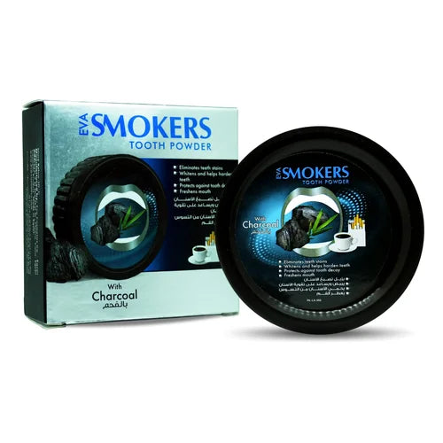 Eva Smokers Tooth Powder With Charcoal 40g