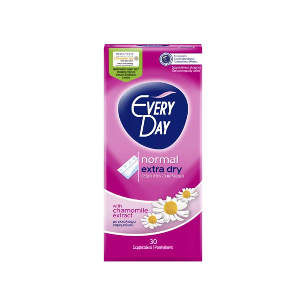 EveryDay Extra Dry (Normal) Pantyliners 30 Pcs