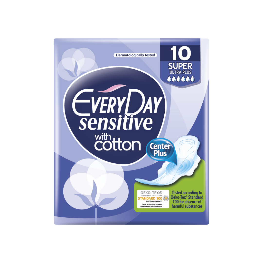 Everyday Sensitive Super 10 Sanitary Pads
