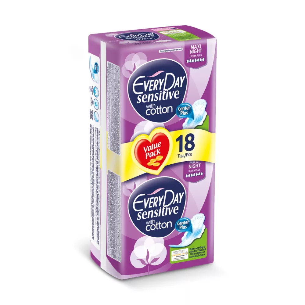 Everyday Sensitive Super 18 Sanitary Pads