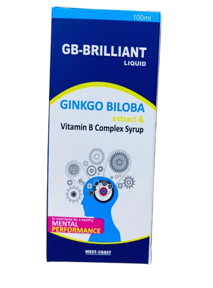 GB-Brilliant Ginkgo Biloba Syrup 100ml