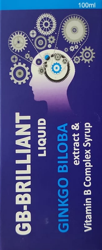 GB-Brilliant Ginkgo Biloba Syrup 100ml