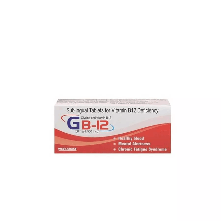 12 G B-12 100 Sublingual Tablets