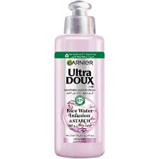 Garnier Ultra Doux Rice Water Infusion and Starch Leave In Hair Cream 200ml