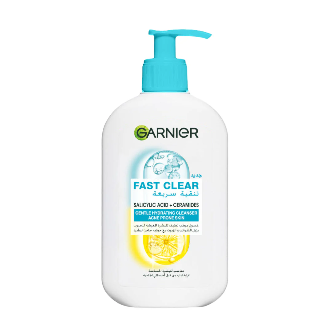 Garnier Fast Clear Cleanser 250ml