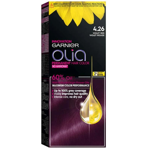 Garnier Olia Hair Dye 4.26 Violet Red