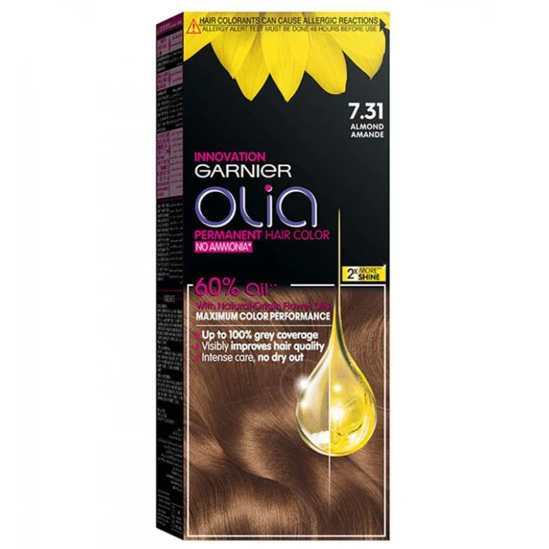 Garnier Olia Hair Dye 7.31 Almond