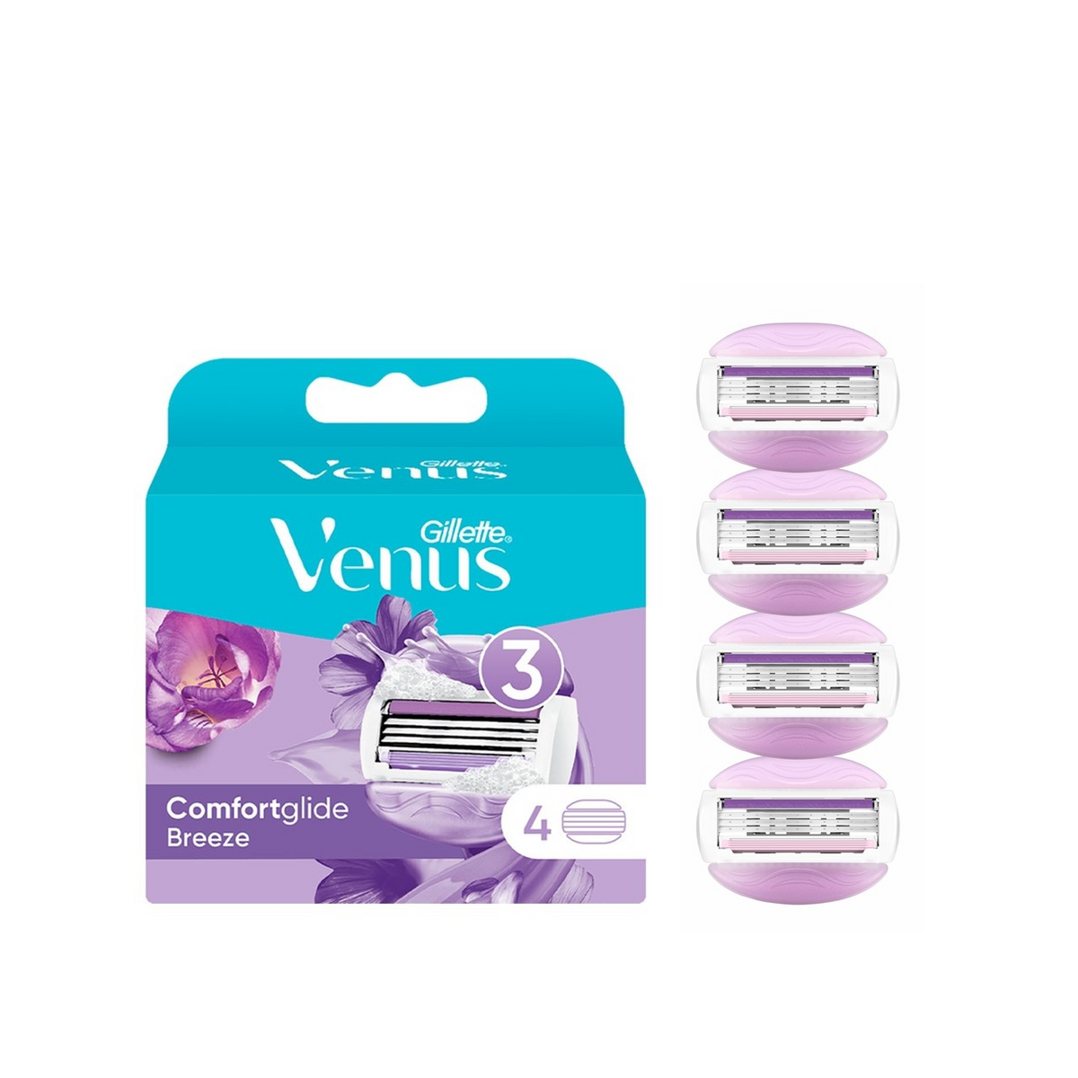 Gillette Venus Comfortglide Breeze 4 Refill Blades