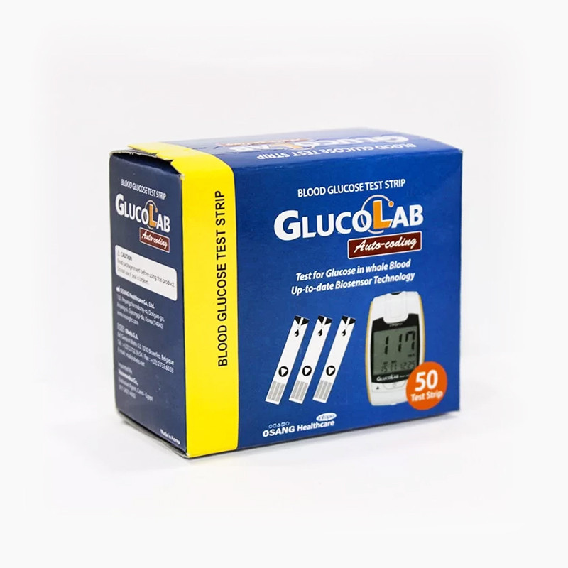 GlucoLab Blood Glucose 50 Test Strips