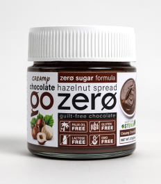 Go Zero Chocolate Spread White Creamy Chocolate 227g