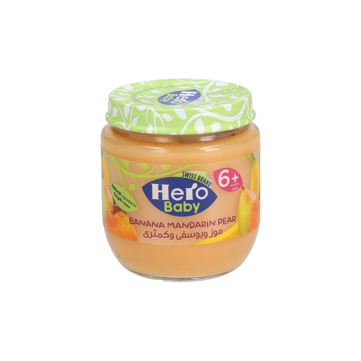 Hero Baby Banana + Mandarin + Pear Jar 125g