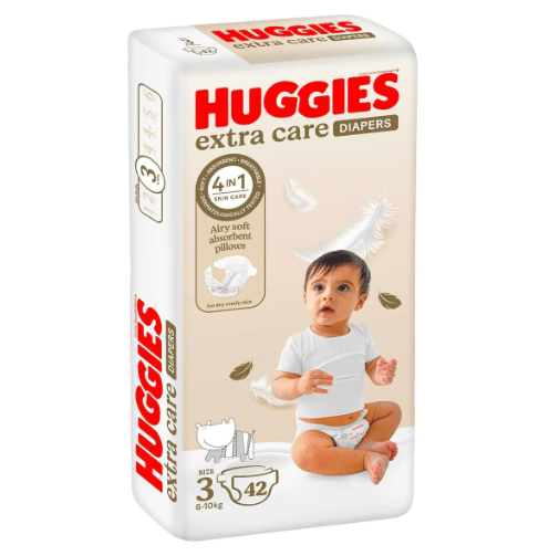 Huggies Extra Care Newborn Mini (2) 21 Diapers