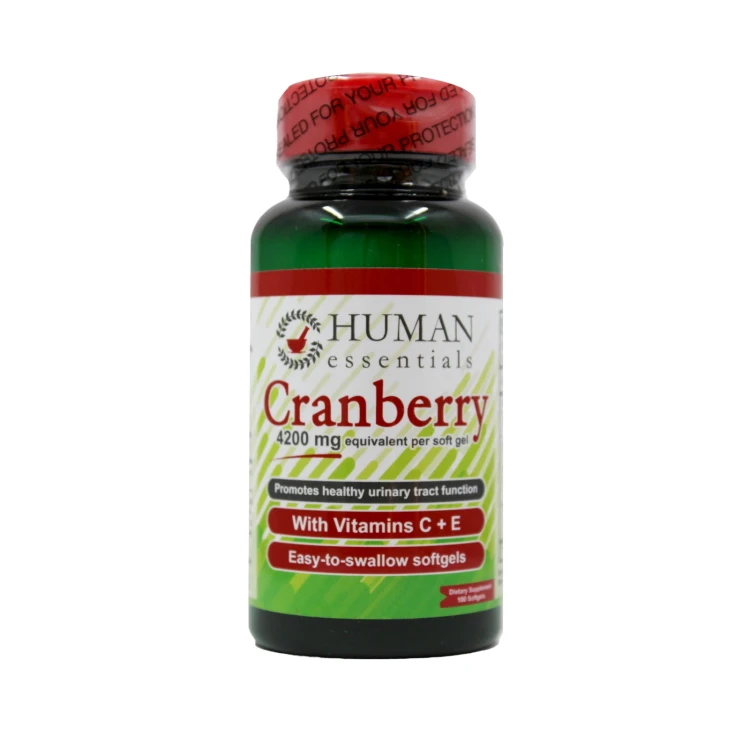 Human Essentials Cranberry 4200mg 60 Capsules