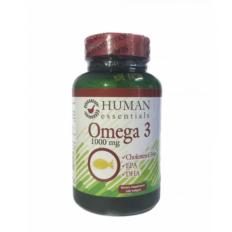 Human Essentials Omega 3 1000mg 100 Softgels