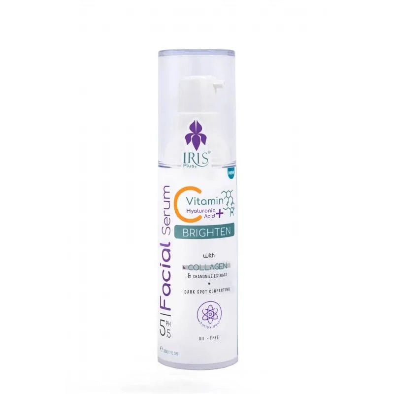 IRIS Facial Serum With Vitamin C & Hyaluronic Acid 30ml