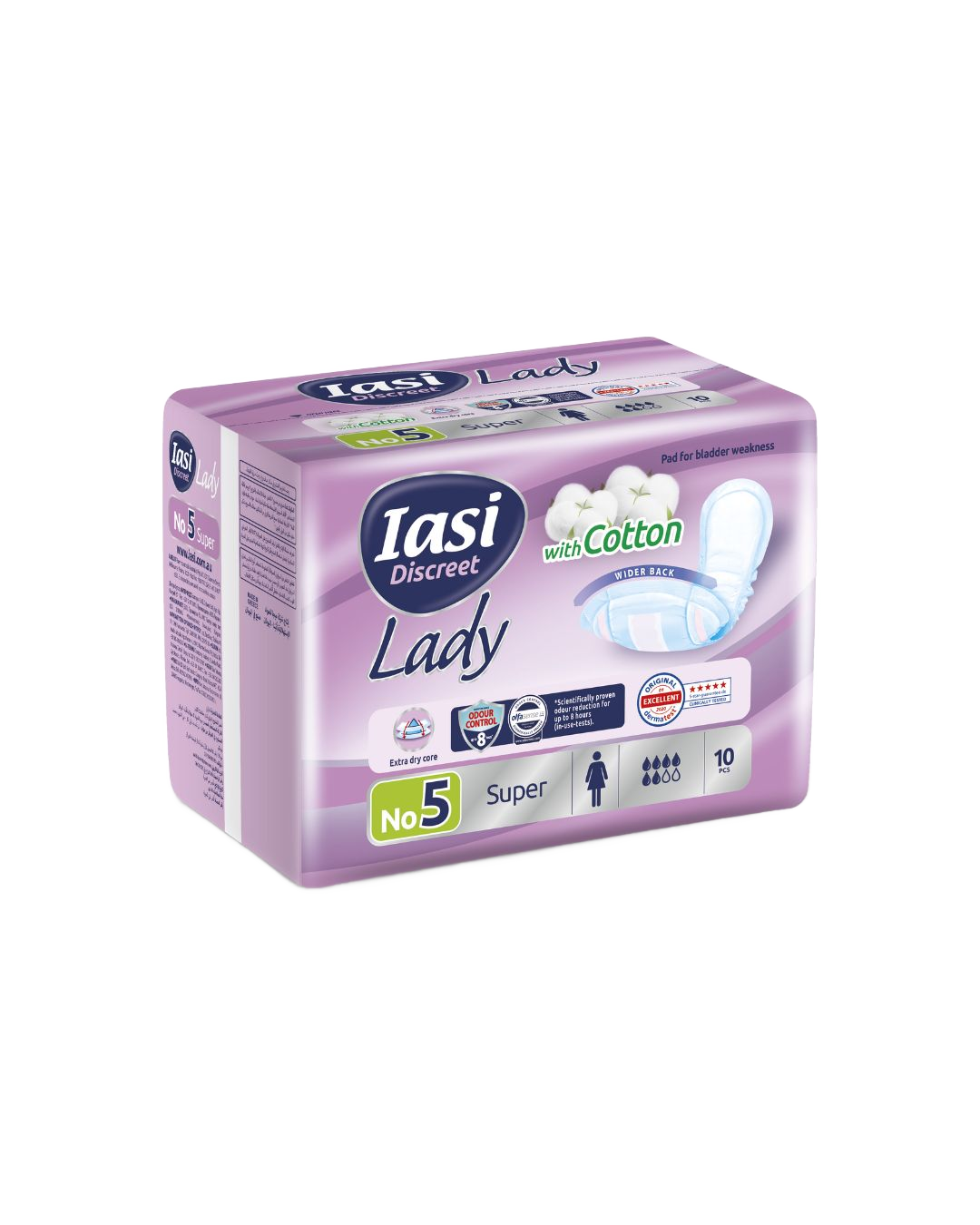 Iasi Lady Number 5 Super 10 Pads