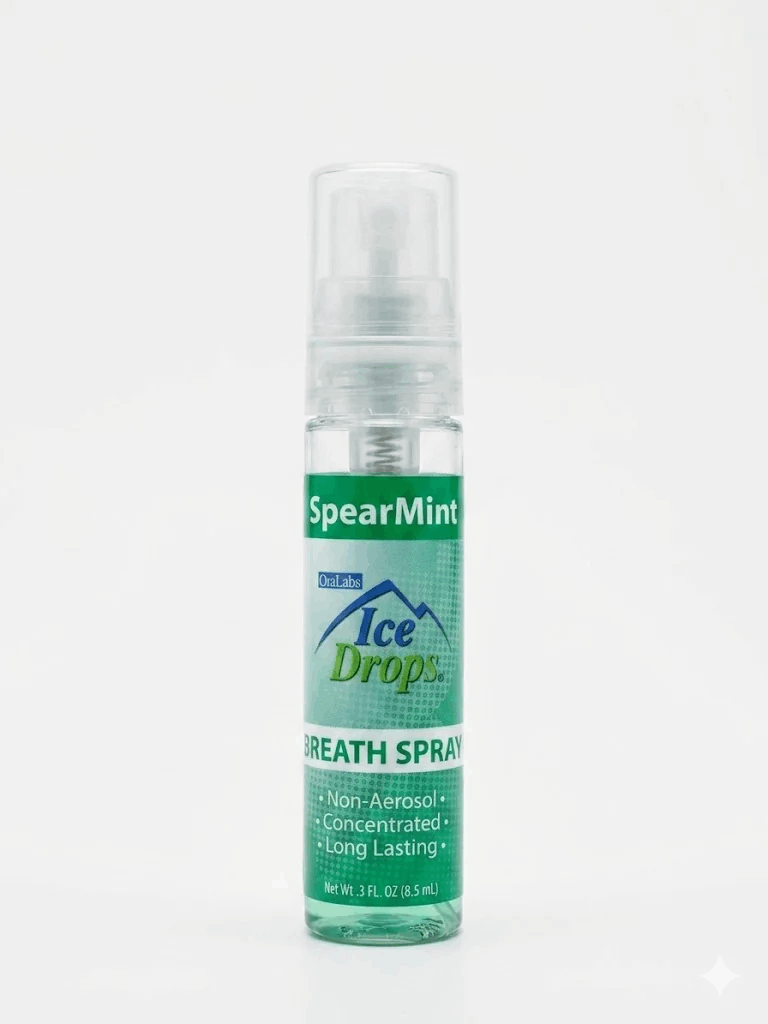Ice Drops Mouth Spray Spearmint 8.5Ml