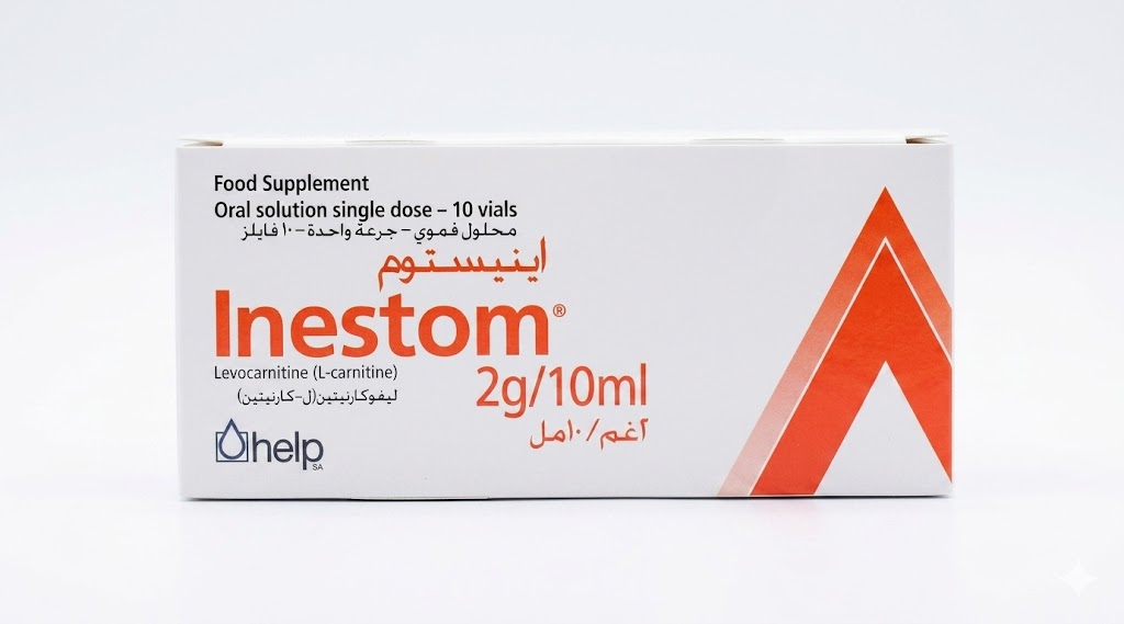 Inestom L-Carnitine 2g/10ml 10 Vials