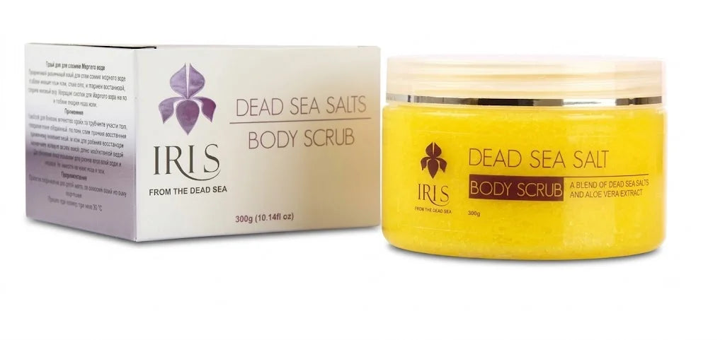 Iris Dead Sea Salts Body Scrub 300g