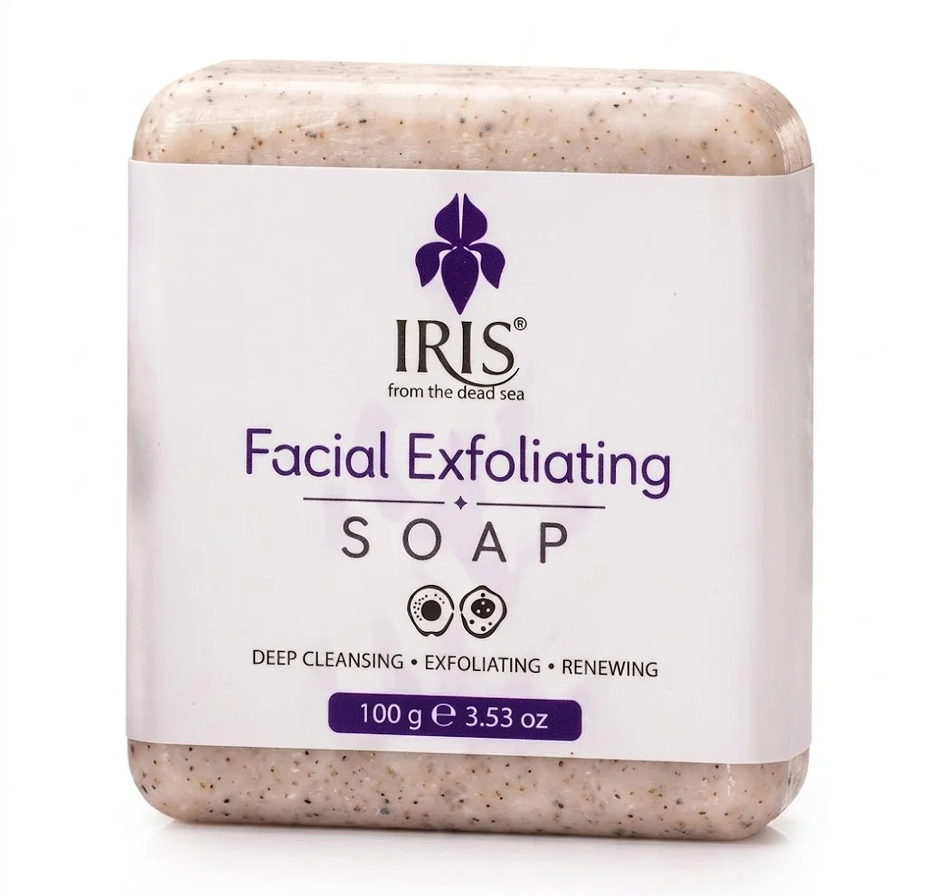 Iris Facial Exfoliating Soap 100g