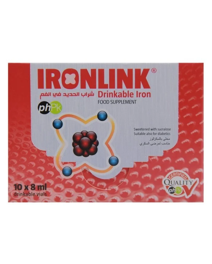 Ironlink Adult Iron Drinkable 10 Ampule