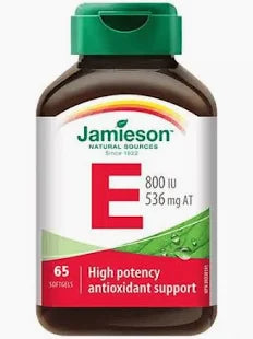 Jamieson Vitamin E 800 IU 65 Capsule