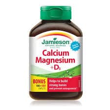 Jamieson Calcium, Magnesium & Vit D3 200 Tablet