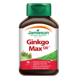 Jamieson Ginkgo Max 120mg 90 Tablet