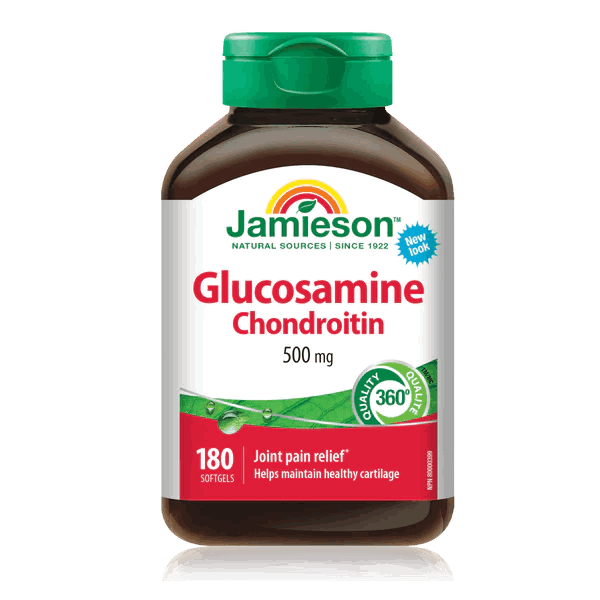 Jamieson Gluco+Chond 500mg 60 Capsules