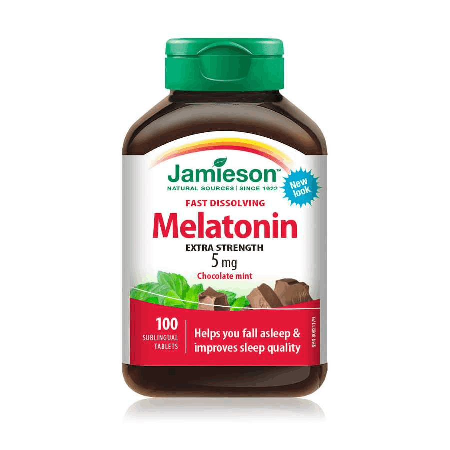Jamieson Melatonin 5mg 100 Sublingual Tablets
