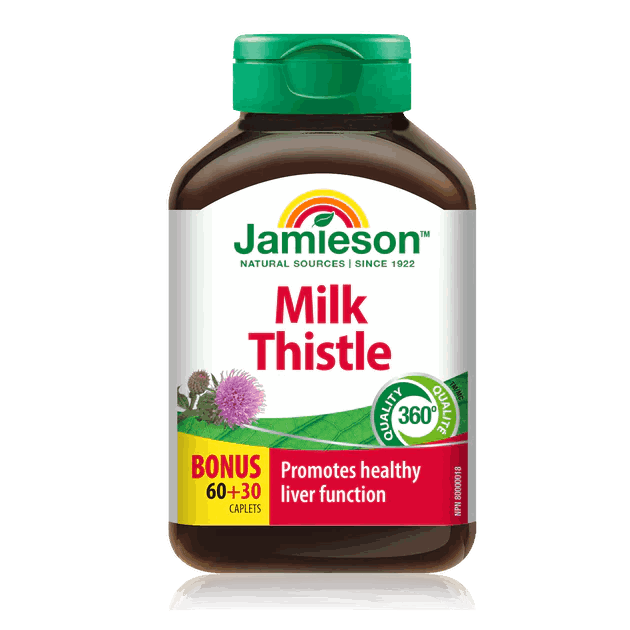 Jamieson Milk Thistle 150mg 60 Tablets