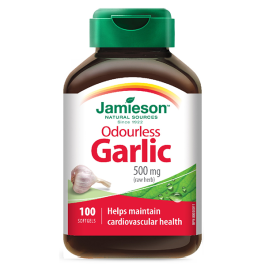 Jamieson Odourless Garlic 500mg 100Capsule