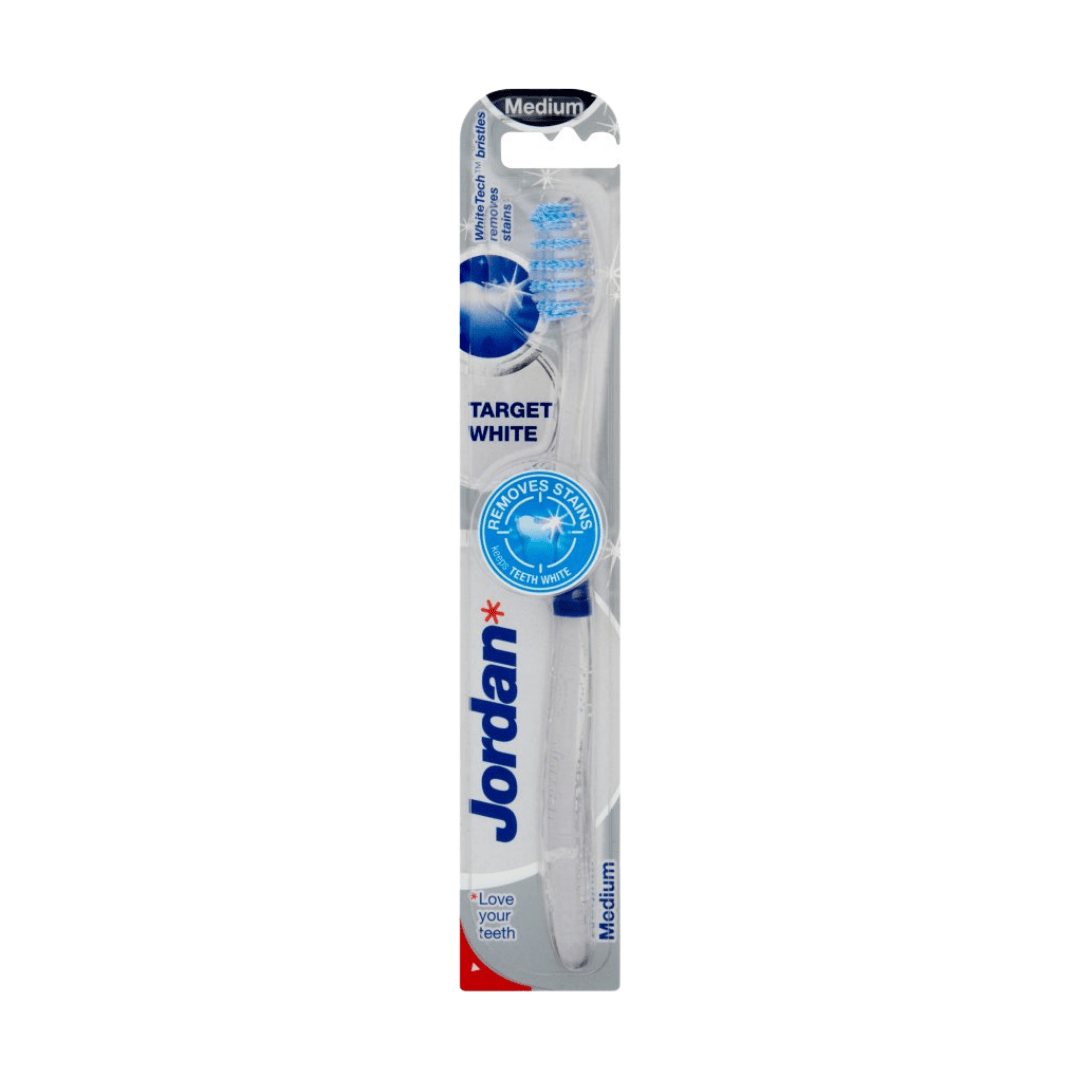 Jordan Target White Soft Toothbrush