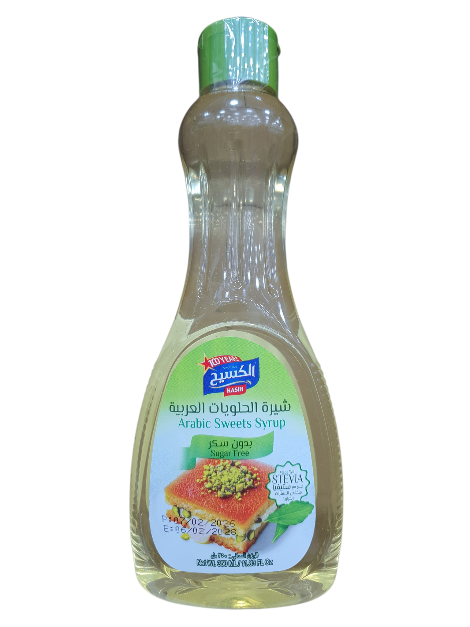 Kasih Arabic Sweets Syrup Stevia 350ml