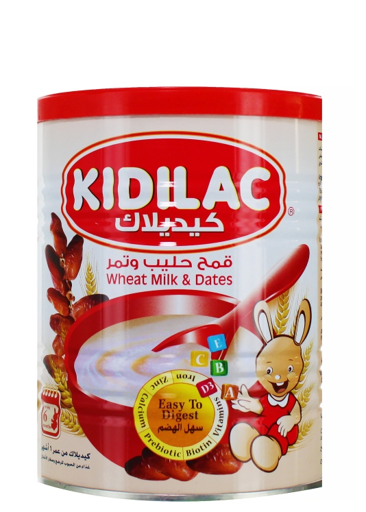 Kidilac Wheat & Dates Cereal 400g