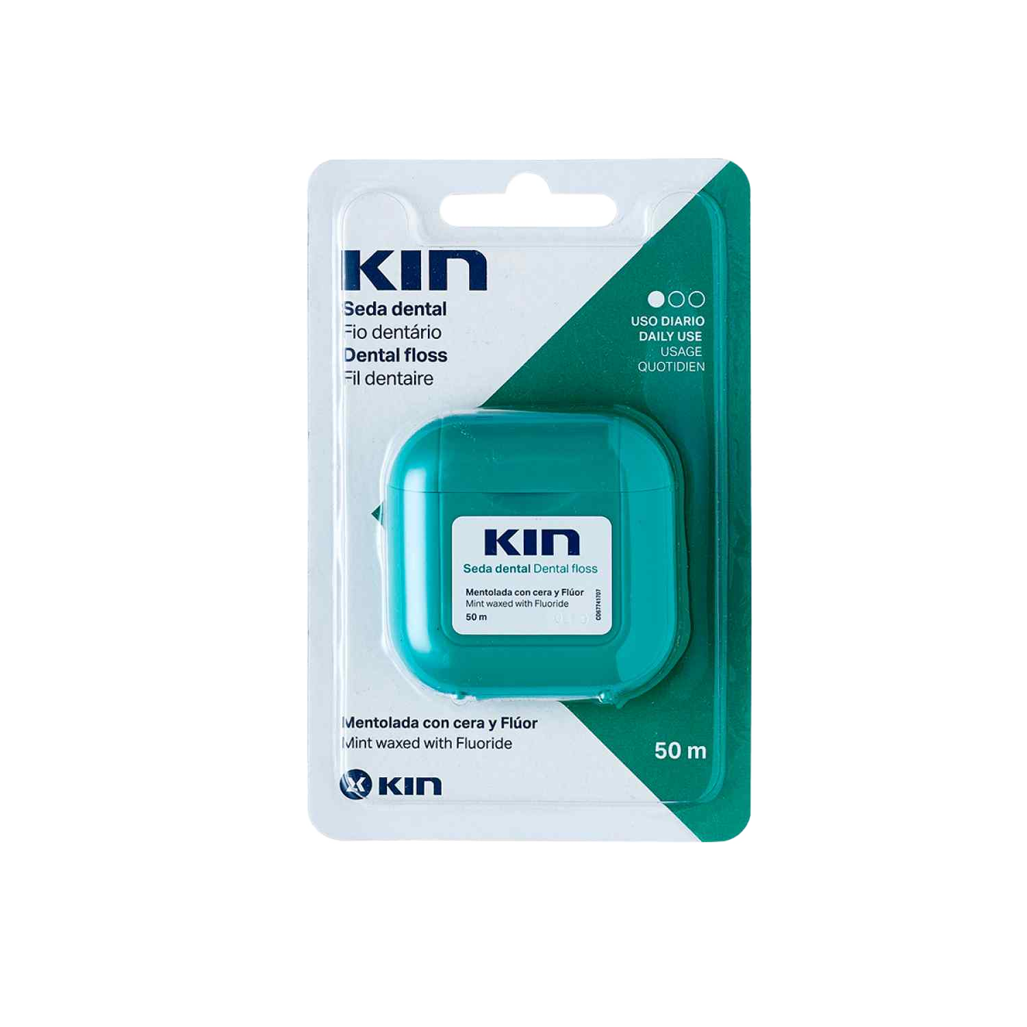 Kin Dental Floss With Fluoride 50m