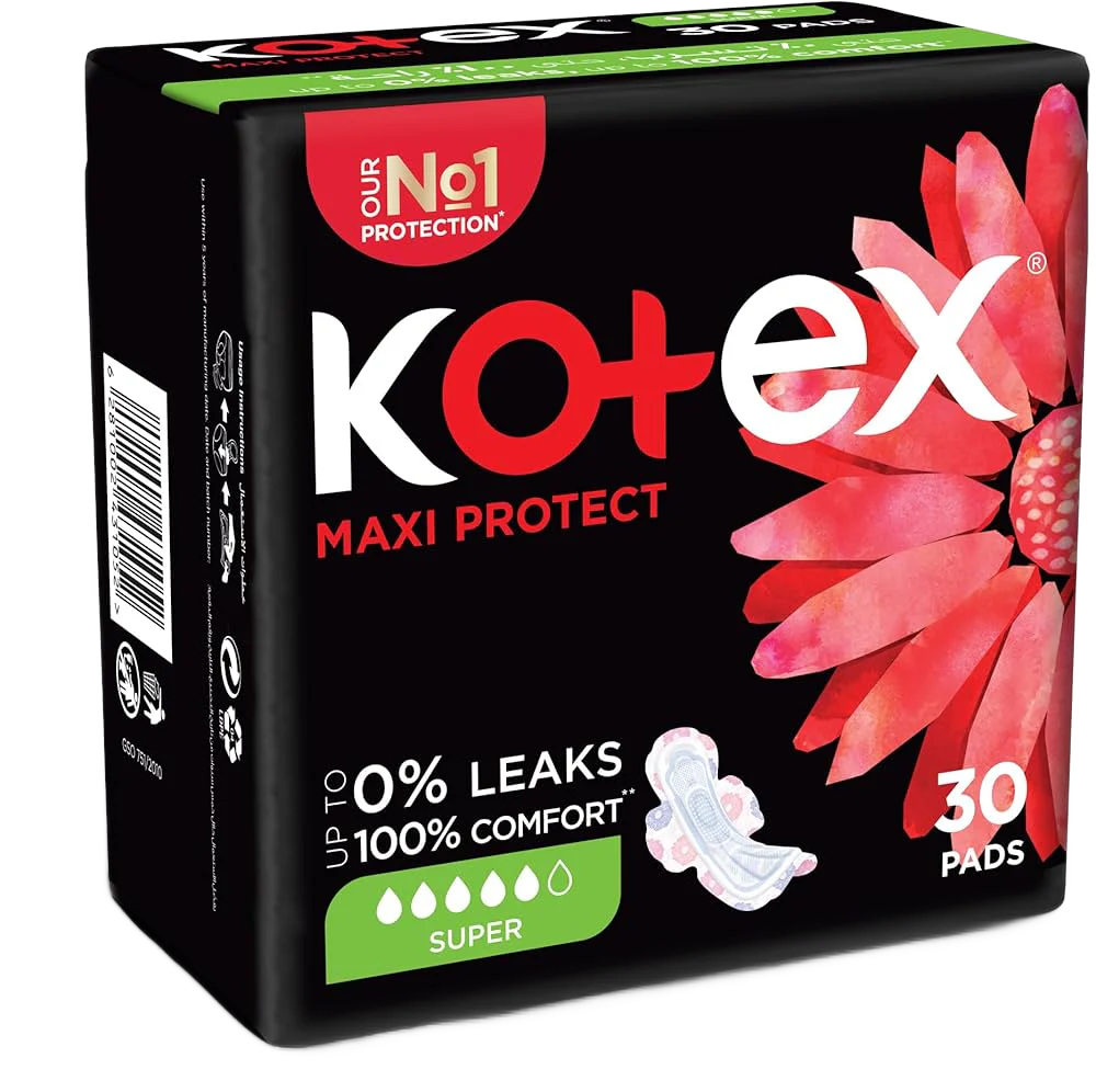 Kotex Maxi Super 30 Pads