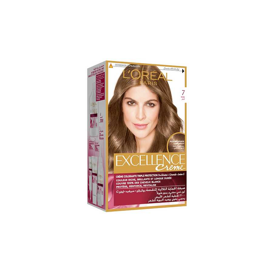 L'Oréal Paris Excellence Hair Color 7.0 Blonde