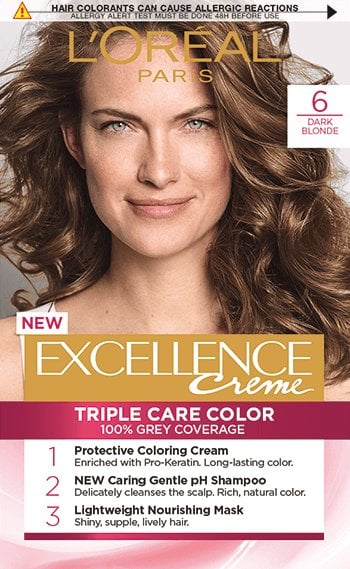 L’Oreal Paris Excellence No Ammonia Hair Color 6.0 Dark Blonde