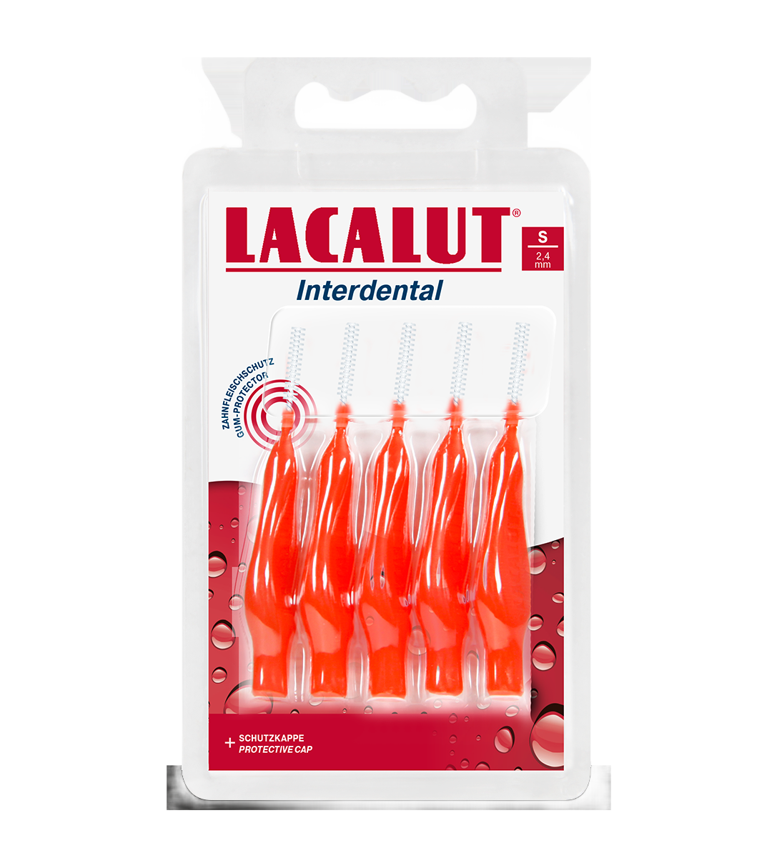 lacalut interdental toothbrush 5 Pcs -S
