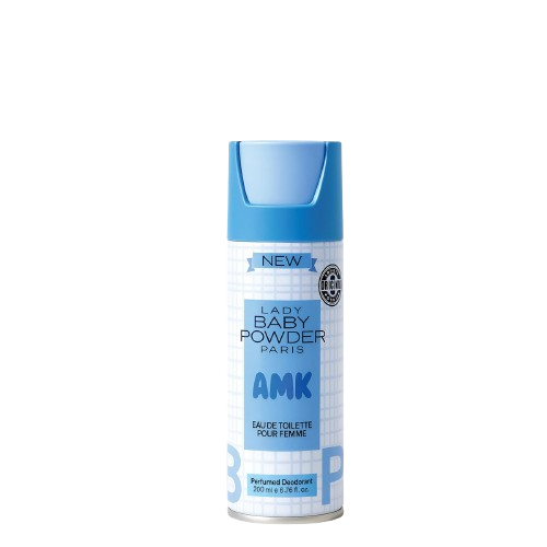 Lady Baby Powder AMK Deodorant Spray Blue 200ml