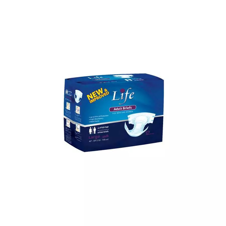 Life Unisex Large Adult Diaper 12