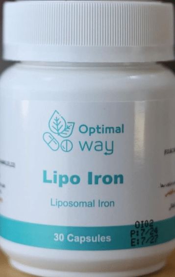 Lipo Iron 27mg 30 Capsules