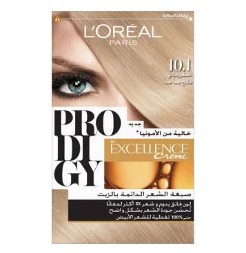 Loreal Paris Prodigy Hair Color 10.1 Light Ash Blonde