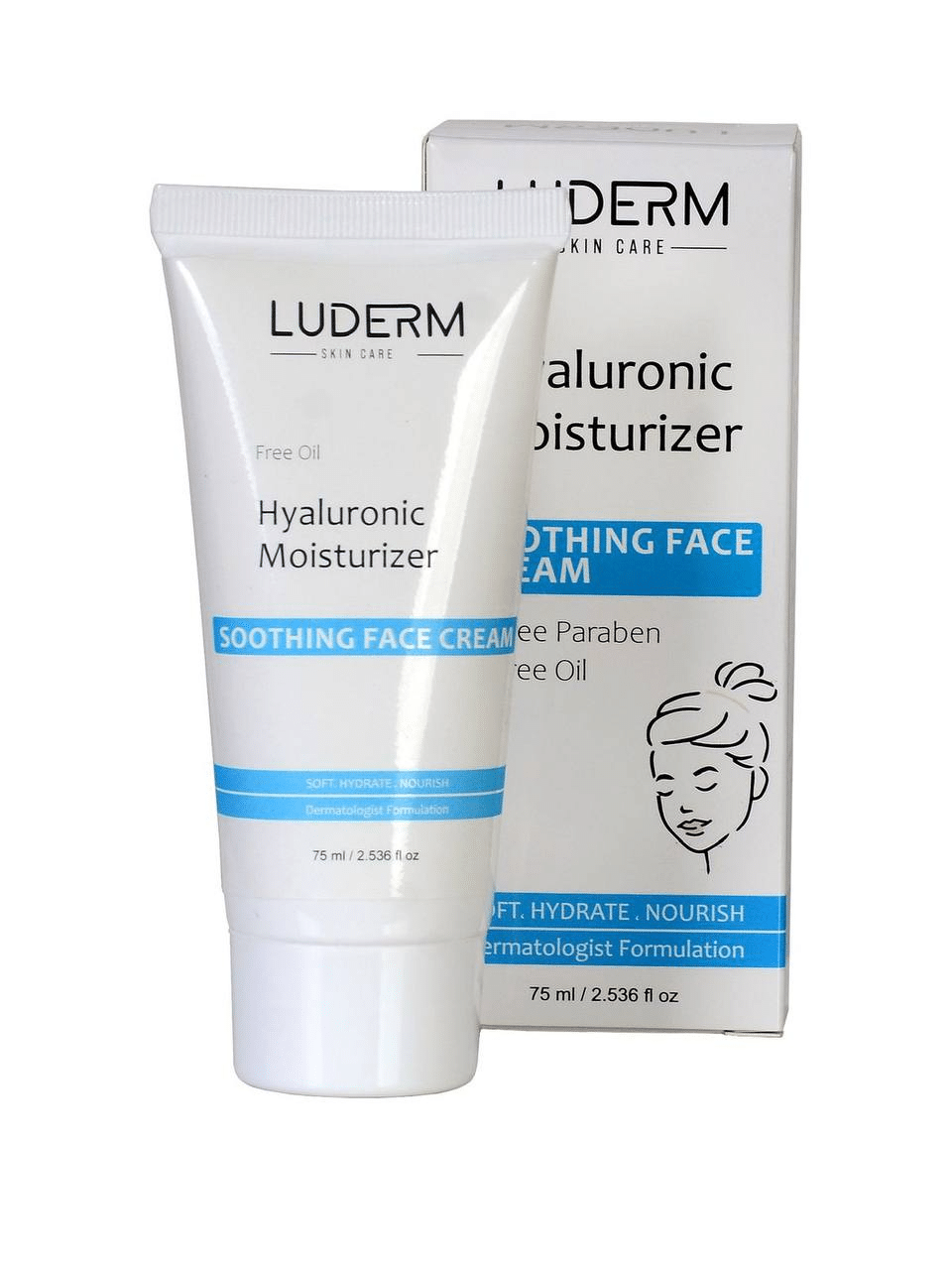 Luderm Hyaluronic Moisturizer Cream 75ml