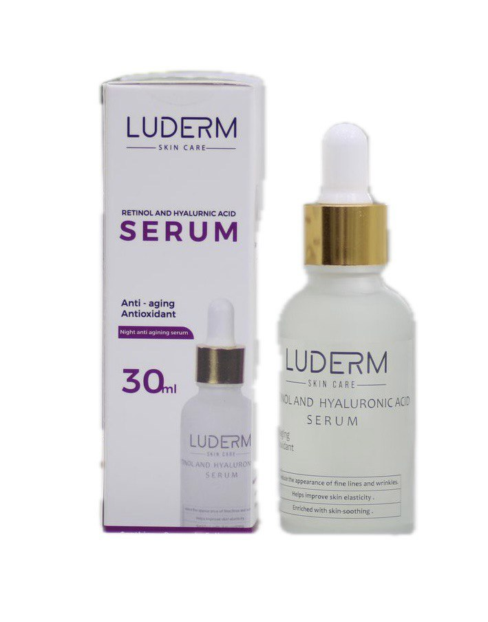 Luderm Retinol and Hyaluronic Acid Serum 30ml
