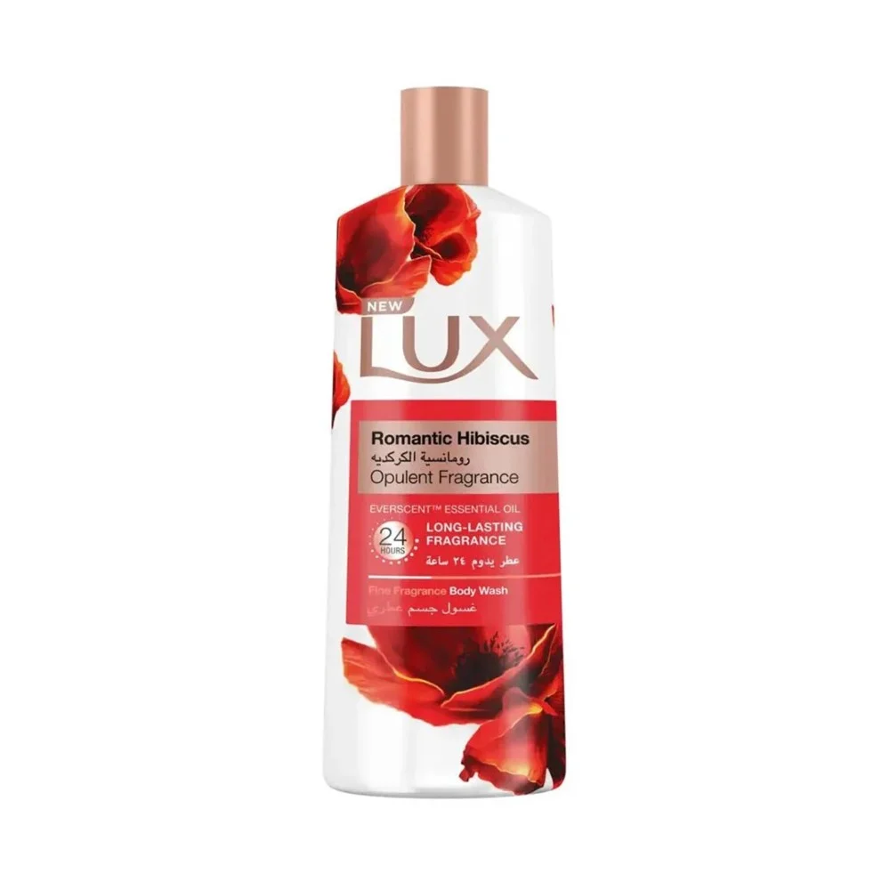 Lux Romantic Hibiscus Body Wash 500ml